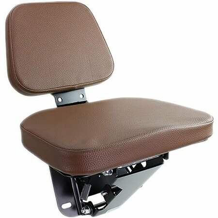 AFTERMARKET Buddy Seat Fits John Deere 6000 And 7000 Series Tractors Brown SEQ90-0031